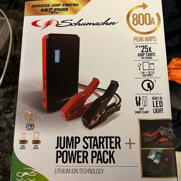 This Jimp start power pack is brand new! Never out of the box!! - Picture 3 of 4